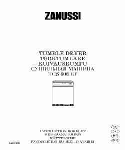 Zanussi Clothes Dryer TCS 603 LT-page_pdf